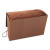 Tuff Expanding Wallet, 21 Sections, Elastic Cord Closure, 1/21-cut Tabs, Legal Size, Redrope