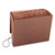 Tuff Expanding Wallet, 12 Sections, Elastic Cord Closure, 1/6-cut Tabs, Letter Size, Redrope