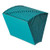 Heavy-duty Indexed Expanding Open Top Color Files, 21 Sections, 1/21-cut Tabs, Letter Size, Teal