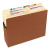 Redrope Drop Front File Pockets, 3.5" Expansion, Letter Size, Redrope, 25/box