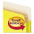 Colored File Pockets, 3.5" Expansion, Letter Size, Yellow