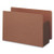Redrope Drop-front End Tab File Pockets, Fully Lined 6.5" High Gussets, 5.25" Expansion, Legal Size, Redrope/brown, 10/box