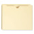 Manila File Jackets, 1-ply Straight Tab, Letter Size, Manila, 50/box - SMD75470