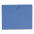 Colored File Jackets With Reinforced Double-ply Tab, Straight Tab, Letter Size, Blue, 100/box