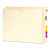 Heavyweight End Tab File Jacket With 2" Expansion, Straight Tab, Letter Size, Manila, 25/box