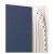 Deluxe Expandable Indexed Desk File/sorter, Reinforced Tabs, 20 Dividers, Alpha/numeric Index, Legal Size, Dark Blue Cover