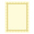 Premium Certificates, 8.5 X 11, Ivory/gold With Spiro Gold Foil Border,15/pack