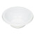 Plastic Dinnerware, Bowls, 12 Oz, White, 125/pack