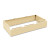 Three Wide Closed Locker Base, 36w X 18d X 6h, Sand