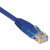 Cat5e 350 Mhz Molded Patch Cable, 7 Ft, Blue