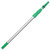 Opti-loc Extension Pole, 18 Ft, Three Sections, Green/silver