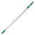 Opti-loc Extension Pole, 13 Ft, Two Sections, Green/silver