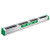 Hold Up Aluminum Tool Rack, 36w X 3.5d X 3.5h, Aluminum/green