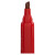 Chisel Tip Permanent Marker, Broad Chisel Tip, Red, Dozen