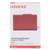 Bright Colored Pressboard Classification Folders, 2" Expansion, 2 Dividers, 6 Fasteners, Legal Size, Ruby Red, 10/box