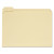 Top Tab File Folders, 1/5-cut Tabs: Assorted, Letter Size, 0.75" Expansion, Manila, 100/box