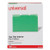 Interior File Folders, 1/3-cut Tabs: Assorted, Letter Size, 11-pt Stock, Green, 100/box