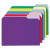 Interior File Folders, 1/3-cut Tabs: Assorted, Letter Size, 11-pt Stock, Assorted Colors, 100/box