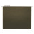 Hanging File Folders, Letter Size, 1/5-cut Tabs, Standard Green, 25/box - UNV14115