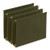 Box Bottom Hanging File Folders, 2" Capacity, Letter Size, 1/5-cut Tabs, Standard Green, 25/box