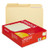 Double-ply Top Tab Manila File Folders, 1/3-cut Tabs: Assorted, Letter Size, 0.75" Expansion, Manila, 100/box
