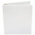 Deluxe Round Ring View Binder, 3 Rings, 1" Capacity, 11 X 8.5, White