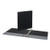 Slant D-ring View Binder, 3 Rings, 1" Capacity, 11 X 8.5, Black