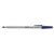 Ballpoint Pen, Stick, Fine 0.7 Mm, Blue Ink, Gray/blue Barrel, Dozen