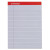 Colored Perforated Ruled Writing Pads, Wide/legal Rule, 50 Orchid 8.5 X 11 Sheets, Dozen