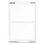 Plain Self-adhesive Name Badges, 3 1/2 X 2 1/4, White, 100/pack