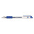 Comfort Grip Gel Pen, Stick, Medium 0.7 Mm, Blue Ink, Clear/blue Barrel, Dozen