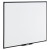 Design Series Deluxe Dry Erase Board, 48 X 36, White Surface, Black Anodized Aluminum Frame