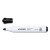 Dry Erase Marker, Broad Chisel Tip, Black, Dozen