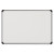 Magnetic Steel Dry Erase Marker Board, 36" X 24", White Surface, Satin Aluminum Frame