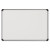 Magnetic Steel Dry Erase Marker Board, 48 X 36, White Surface, Aluminum/plastic Frame