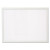 Deluxe Melamine Dry Erase Board, 24 X 18, Melamine White Surface, Silver Aluminum Frame