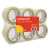 Deluxe General-purpose Acrylic Box Sealing Tape, 1.7 Mil, 3" Core, 1.88" X 109 Yds, Clear, 6/pack