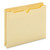 Economical Manila File Jackets, Straight Tab, Letter Size, Manila, 50/box - UNV76300