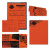 Color Paper, 24 Lb Bond Weight, 8.5 X 11, Orbit Orange, 500 Sheets/ream