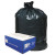 Linear Low-density Can Liners, 45 Gal, 0.63 Mil, 40" X 46", Black, 25 Bags/roll, 10 Rolls/carton