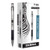 F-301 Ballpoint Pen, Retractable, Fine 0.7 Mm, Black Ink, Stainless Steel/black Barrel