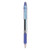 Jimnie Gel Pen, Stick, Medium 0.7 Mm, Blue Ink, Clear/blue Barrel, 12/pack