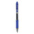 Sarasa Dry Gel X20 Gel Pen, Retractable, Medium 0.7 Mm, Blue Ink, Clear/blue Barrel, 12/pack