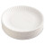 Paper Plates, 9" Dia, White, 100/pack, 12 Packs/carton