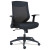 Alera Eb-k Series Synchro Mid-back Flip-arm Mesh Chair, Supports Up To 275 Lb, 18.5 To 22.04" Seat Height, Black