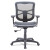 Alera Elusion Series Mesh Mid-back Swivel/tilt Chair, Supports Up To 275 Lb, 17.9" To 21.6" Seat Height, Black