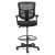 Alera Elusion Series Mesh Stool, Supports Up To 275 Lb, 22.6" To 31.6" Seat Height, Black