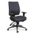 Alera Wrigley Series High Performance Mid-back Multifunction Task Chair, Supports 275 Lb, 17.91" To 21.88" Seat Height, Black