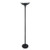 Torchier Floor Lamp, 12.5w X 12.5d X 72h, Matte Black