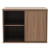 Alera Open Office Low Storage Cabinet Credenza, 29.5 X 19.13 X 22.78, Walnut